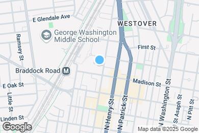 Map image of the property - 818 N Fayette St