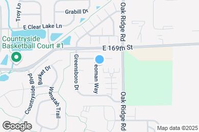 Map image of the property - 16757 Yeoman Way