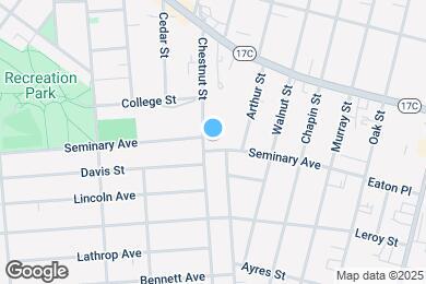 Map image of the property - 56 Seminary Ave