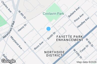 Map image of the property - 438 Jefferson St