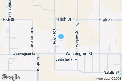 Map image of the property - 1038 York Ave