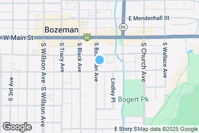 Map image of the property - 120 S Bozeman Ave