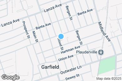Map image of the property - 32 Wood St