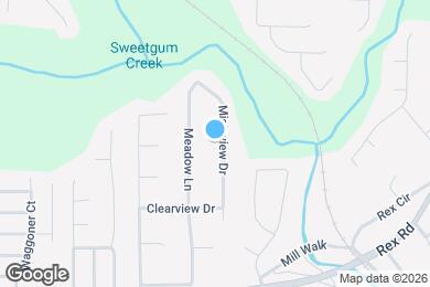 Map image of the property - 5791 Mistyview Dr
