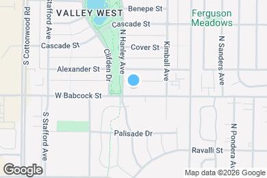 Map image of the property - 4281 W Babcock St