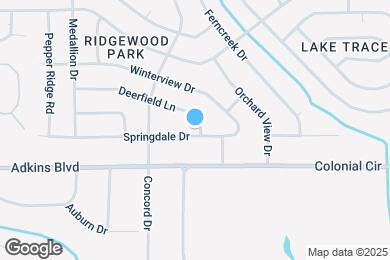 Map image of the property - 1342 Springdale Dr
