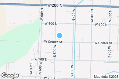 Map image of the property - 479 W Center St