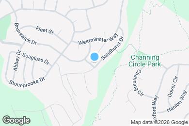 Map image of the property - 1001 Sandhurst Dr