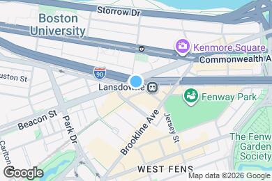 Map image of the property - 771 Beacon St