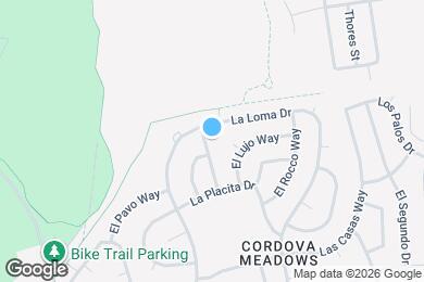 Map image of the property - 2255 La Grama Dr