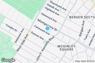 Map image of the property - 390 Fairmount Ave