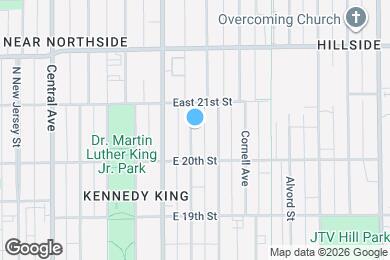 Map image of the property - 2035 Carrollton Ave
