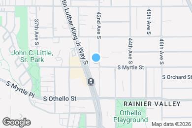 Map image of the property - 4070 S Myrtle St