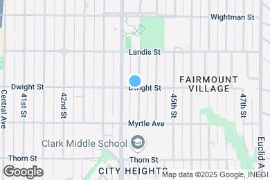 Map image of the property - 3596 44th St