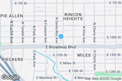 Map image of the property - Mountain Plaza Apartments