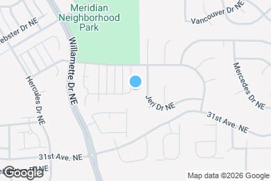 Map image of the property - 3322 Nova St NE