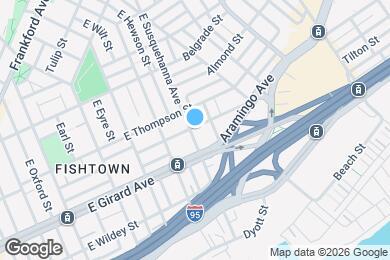 Map image of the property - 1229 E Susquehanna Ave