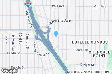 Map image of the property - 3780 Swift Ave