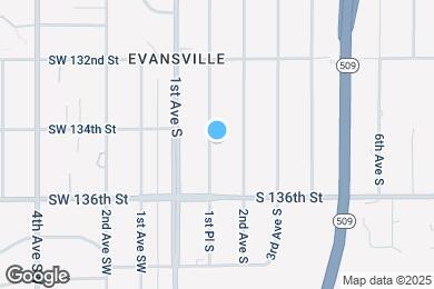 Map image of the property - 13412 Occidental Ave S