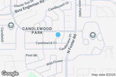 Map image of the property - 3616 Candlernoll Cir