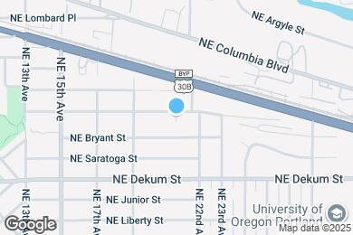 Map image of the property - 2038 NE Morgan St. A