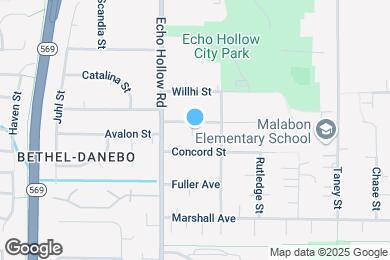 Map image of the property - 4142 Avalon St