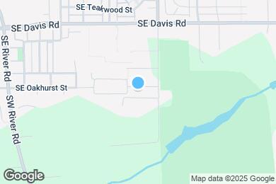 Map image of the property - 4940 SE Oakhurst St