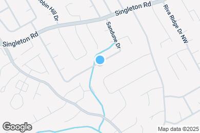 Map image of the property - 1103 Sandune Dr