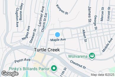 Map image of the property - 829 Maple Ave