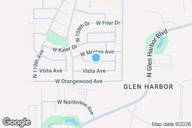 Map image of the property - 10801 W Wagon Wheel Dr