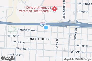 Map image of the property - 4320 Maryland Ave