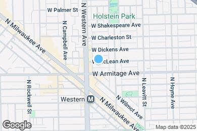 Map image of the property - 2335 W McLean Ave