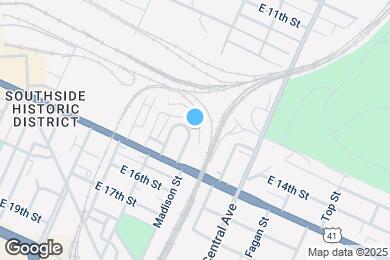 Map image of the property - 1420 Madison St