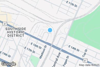 Map image of the property - 1494 Madison St