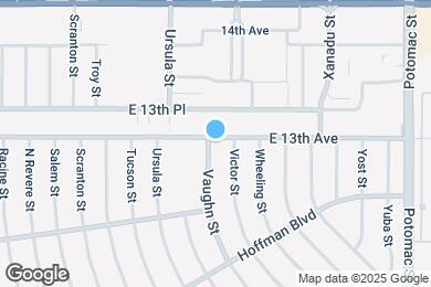 Map image of the property - 1296 Vaughn St