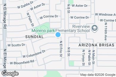 Map image of the property - 11919 W Scotts Dr