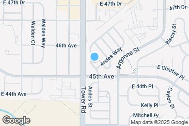 Map image of the property - 4522 Andes St