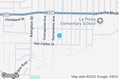 Map image of the property - 422 Grand Ave