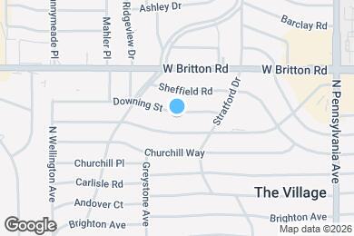 Map image of the property - 2004 Downing St