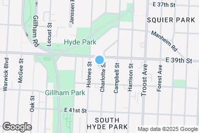 Map image of the property - 3916 Charlotte St