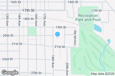 Map image of the property - 1810 20th Street Ct