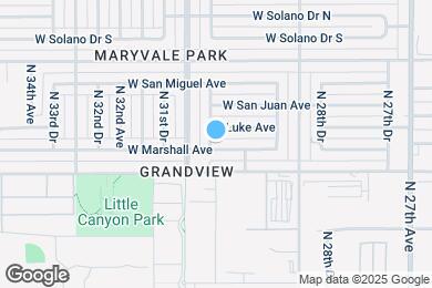 Map image of the property - 3030 W Marshall Ave