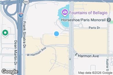 Map image of the property - 3700 Las Vegas S Blvd