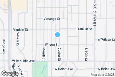 Map image of the property - 856 Custer St
