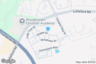 Map image of the property - 10022 Juniper Dr