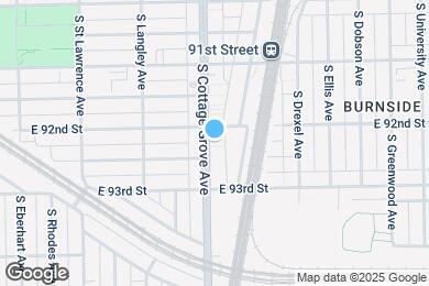 Map image of the property - 9215 S Cottage Grove Ave