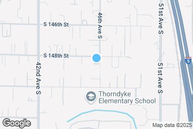 Map image of the property - 14813 46th Ave S