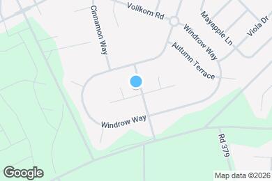 Map image of the property - 181 Almonds Way