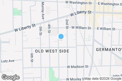 Map image of the property - Evergreen Apartments