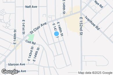 Map image of the property - 1058 E 147th St
